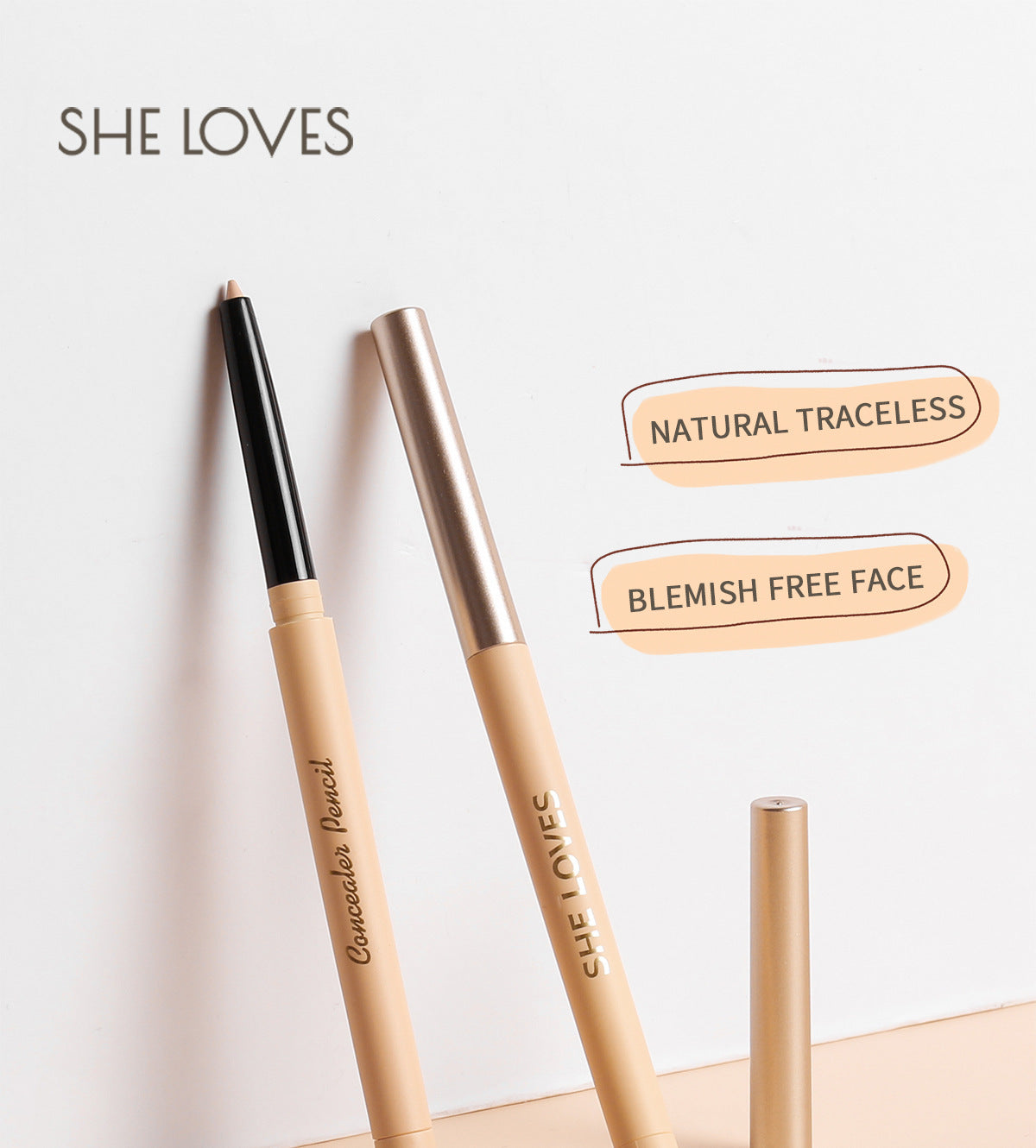 Fine Concealer Pen for Under-eye Dark Circles, Acne Marks, and Shadow Contouring Stick - 图片 29