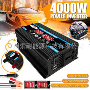 Car Converter Inverter300W Automotive Small DC Electrical Appliances12V Transfer Communication110V/220V Double USB Mouth