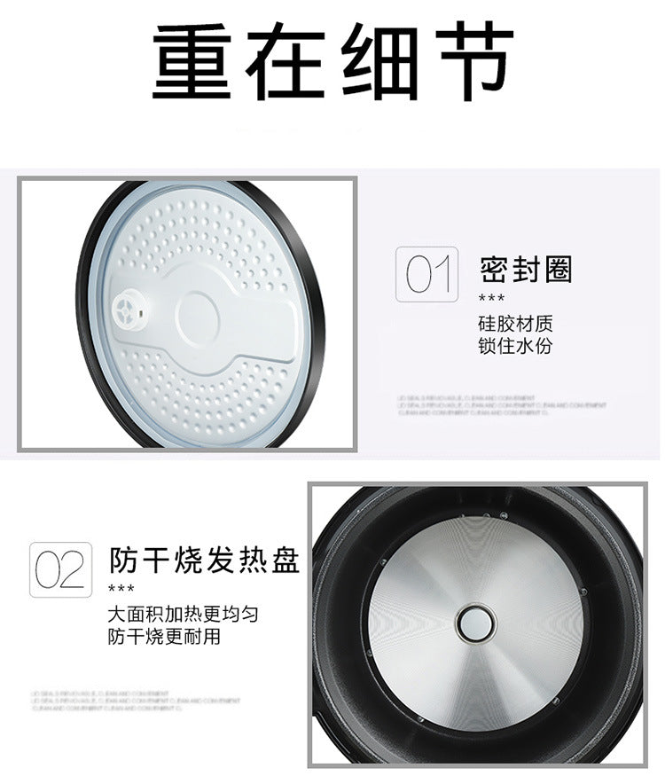 Small Home Appliance Factory Wholesale Large Capacity Xishi Pot Hotel Canteen10L13L18L Extra Large Rice Cooker20-35People - 图片 25