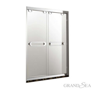 Factory Supplier Sliding Glass Shower Door Aluminum Frame Shower Rooms Bathroom in South Africa