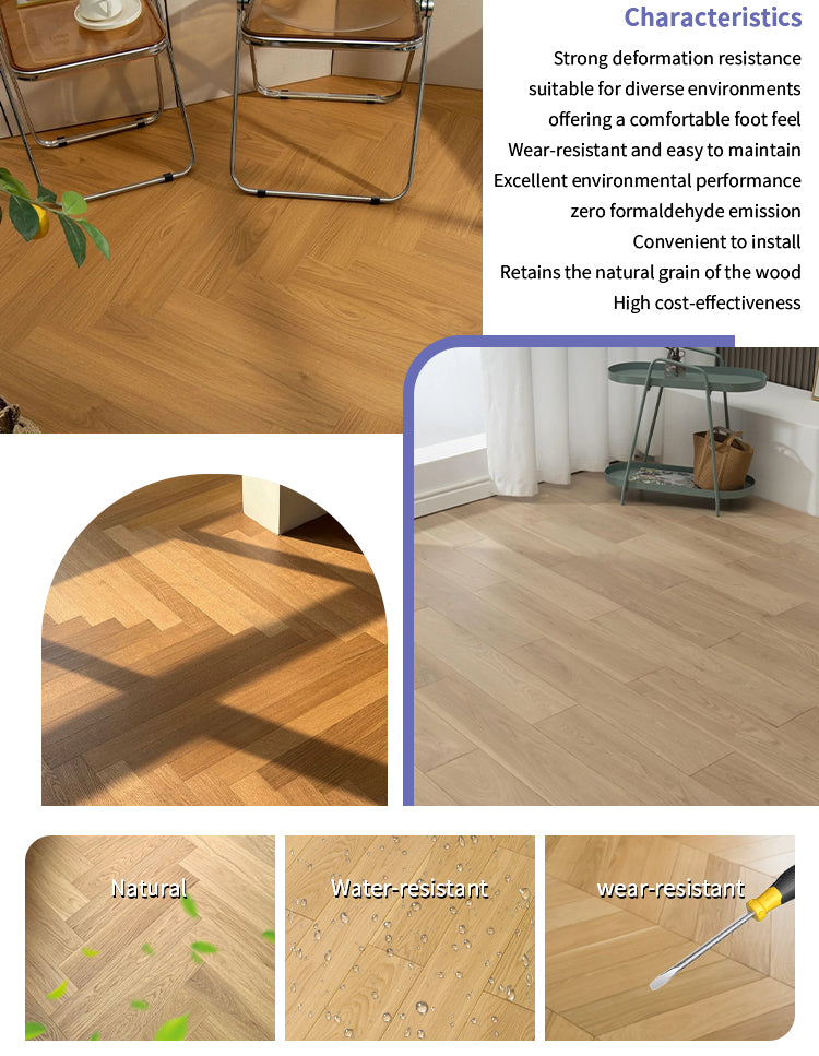 High Quality Customizable A/AB Grade Solid Teak Wood Flooring Eco-Friendly Waterproof Factory Sale Luxury Interiors Bedroom Gym - 图片 13