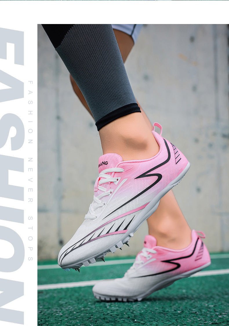 8Mesh Surface Sprint Shoes Track and Field Triple Jump Competition Training Shoes Unisex Sports Shoes for Middle School Entrance Exam All-around Sports Shoes - 图片 29