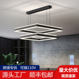 Chandelier for Living Room with High-End Feel, Main Light for Hall, Modern Minimalist Bedroom Light, Dining Room Light, Creative and Unique Design led Bar Counter Lamp