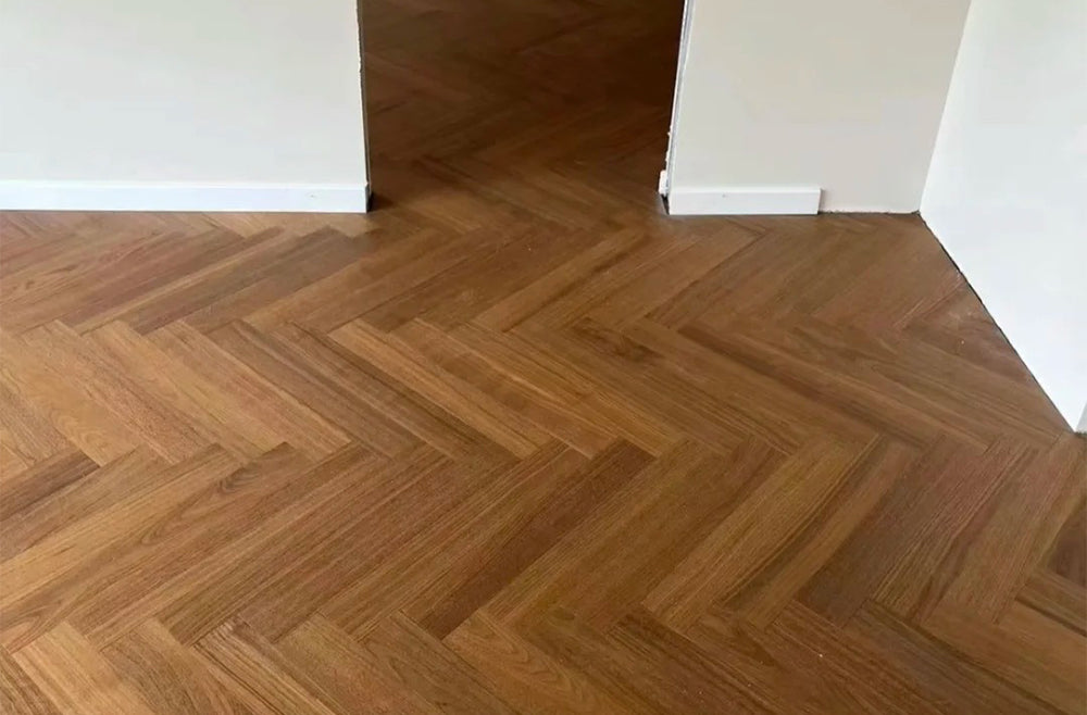 Engineered Black Walnut Wood Flooring Three Layer Waterproof Anti-slip Hardwood Floor UV Lacquer Surface for Traditional Outdoor - 图片 3