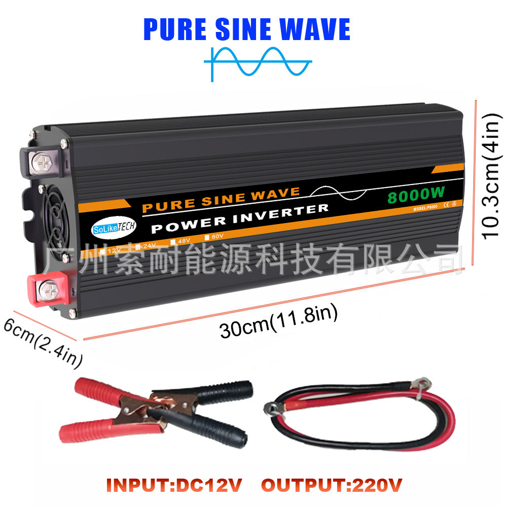 Pure Sine Wave Inverter Car Converter Car Inverter Power Supply DC12V/24V/48V/60V Turn AC220V - 图片 27