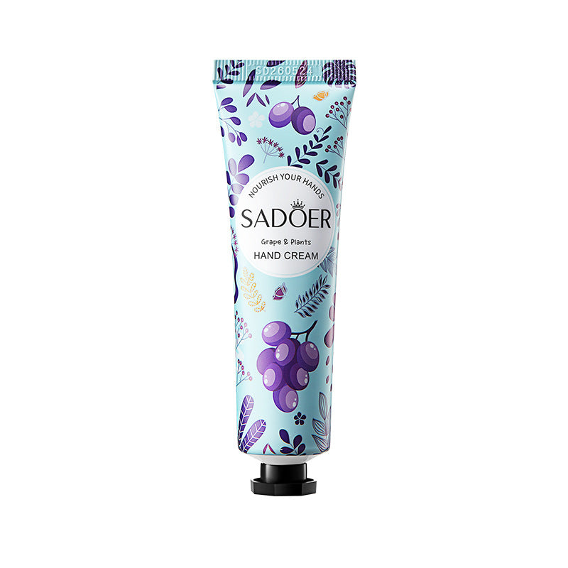 Grape Moisturizing Hand Cream SADOER Autumn and winter anti-chapped moisturizing hand cream cross-border foreign trade wholesale - 图片 6