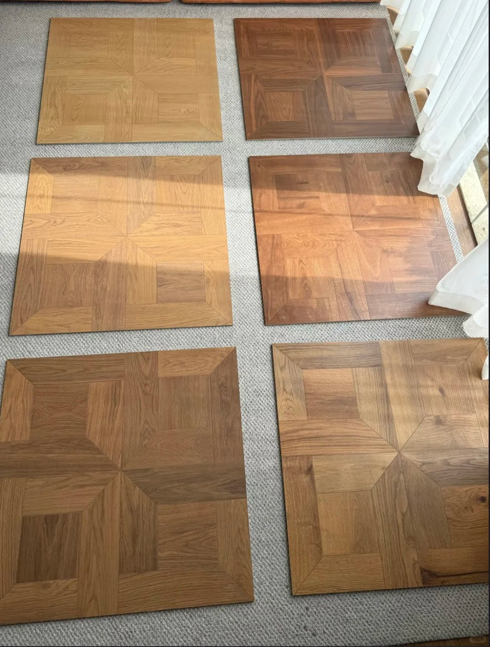 18mm Square Oak Engineered Parquet Flooring | Customizable Waterproof Anti-Slip Outdoor Luxury Homes Contemporary Design Click - 图片 17