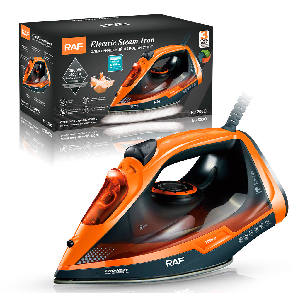RAF European Standard Household Steam Electric Iron2600W Handheld Small Portable Clothes Ironing Machine - 图片 16