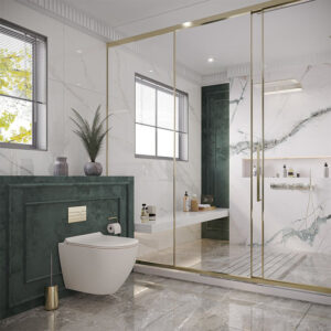 72 /60 Inch Armoire De Toilette Floating Marble Top Plywood Bathroom Vanity Unit With Sink