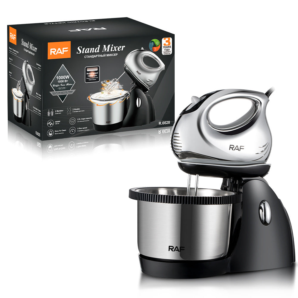 European Standard Multifunctional Household Electric Mini Egg Beater and Dough Mixer Food Processor RAF - 图片 7