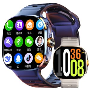 M99Smart Watch5G SIM Card Global Comm Google Store APP Download2.14inch Full Screen Touch Dual System