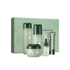 Avocado Skincare Set SADOER Cleansing, hydrating, and moisturizing six-piece set for  foreign trade wholesale