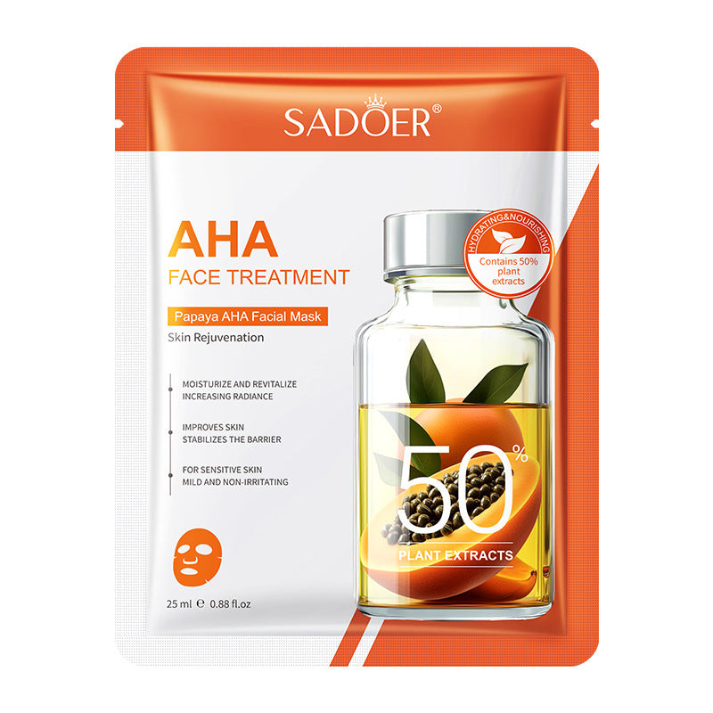 Cross-border Face Mask25ml Plant Series Wheat Olive Moisturizing Hydrating Mask Export Manufacturer Wholesale - 图片 8