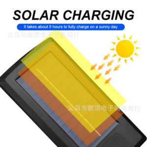 Solar outdoor garden light with human body sensor wall light for home use, waterproof outdoor lighting COB Street Lamp Landscape lamp