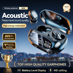 New M151Digital Display Headphones Ultra-Long Battery Life Mini In-Ear Comfortable Long-Wear Private Model Wireless Bluetooth Earphones