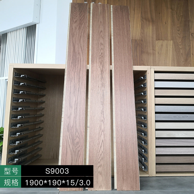 Door-to-Door Installation Old Three-Layer Large Board Pure Three-Layer Solid Wood Floor Oak Log3.0-4.0mm Underfloor Heating - 图片 37
