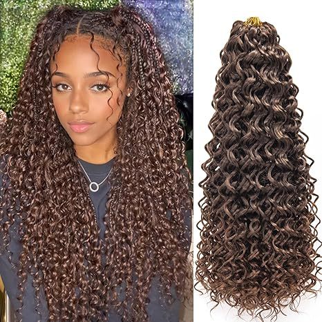 Synthetic Crochet Hair GOGO Curl Crochet Hair Multi-size Corrugated Wig Dropshipping - 图片 8