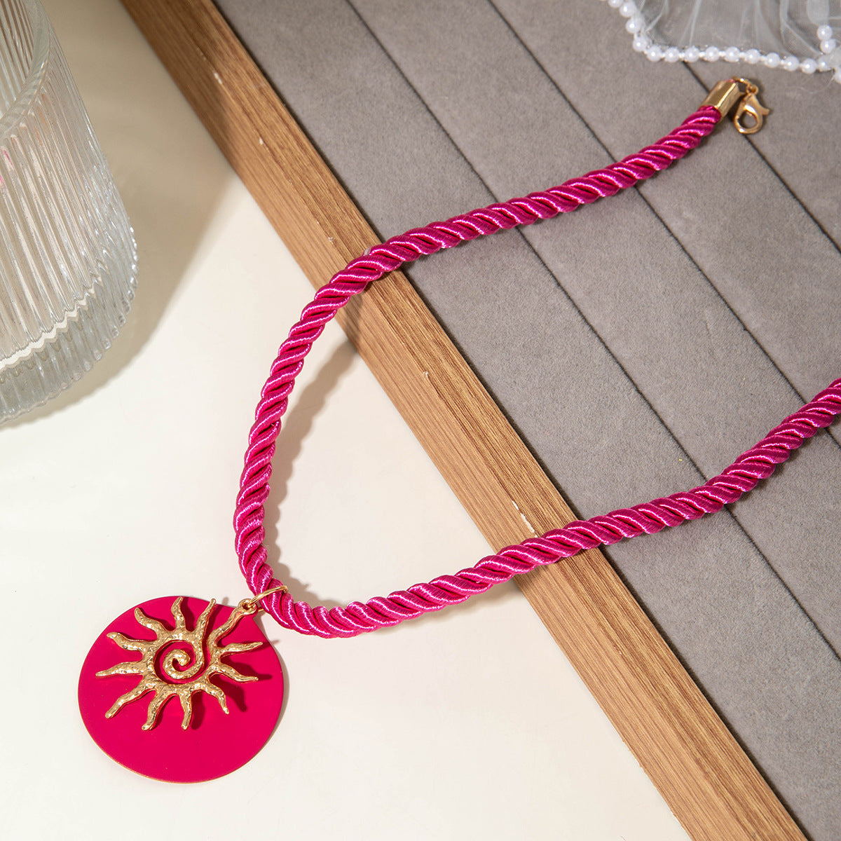 European and American Metal Ocean Style Starfish Pendant Necklace Jewelry Personality Exaggerated Star Beach Vacation Necklace for Women - 图片 61