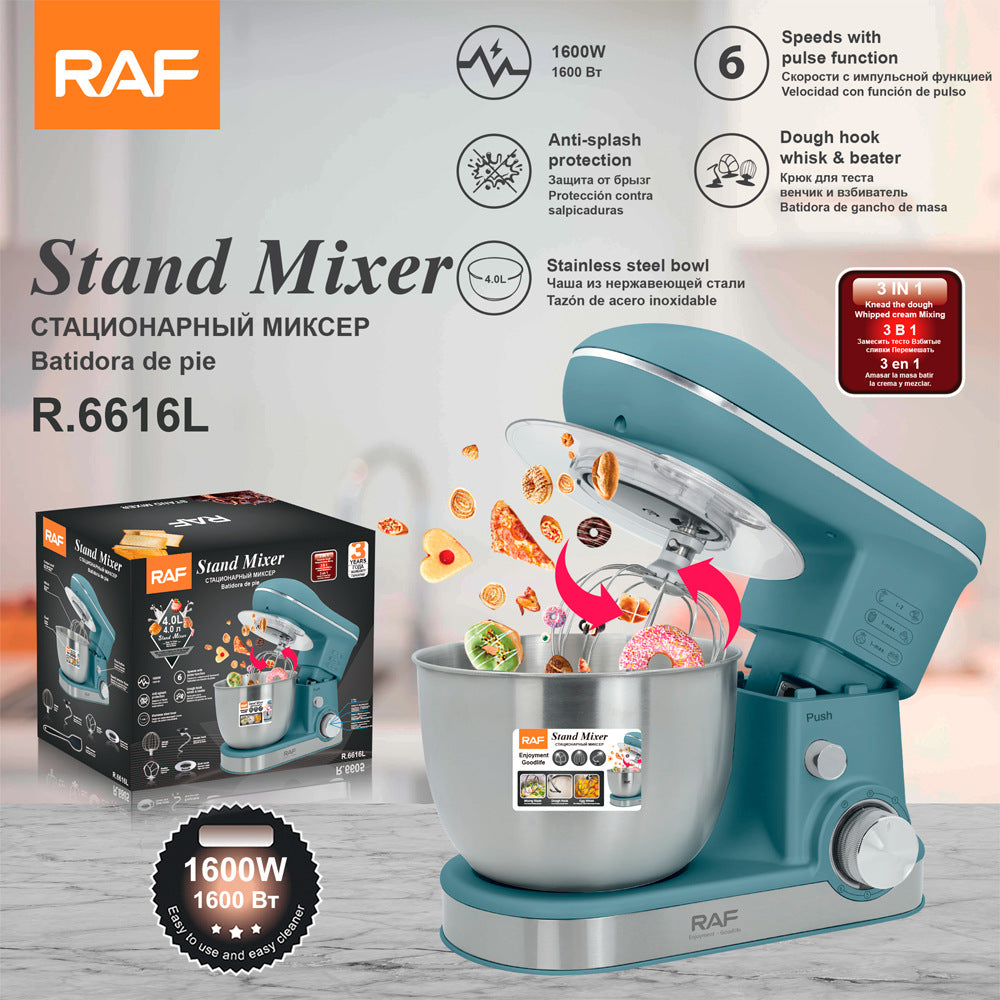 RAF European standard multifunctional home kitchen food processor Small Fully Automatic Dough Kneading and Fermentation Machine6616 - 图片 22