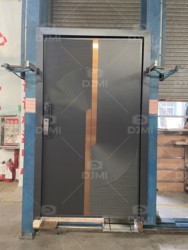 China Top Manufacturer Custom High Quality Main Steel Pivot External Security Doors for House Metal Front Entry Exterior Door - 图片 10