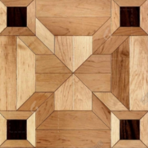 18mm Square Manchurian Ash Engineered Parquet Flooring Custom Hardwood Decorative Tiles for Living Room Outdoor Use Waterproof