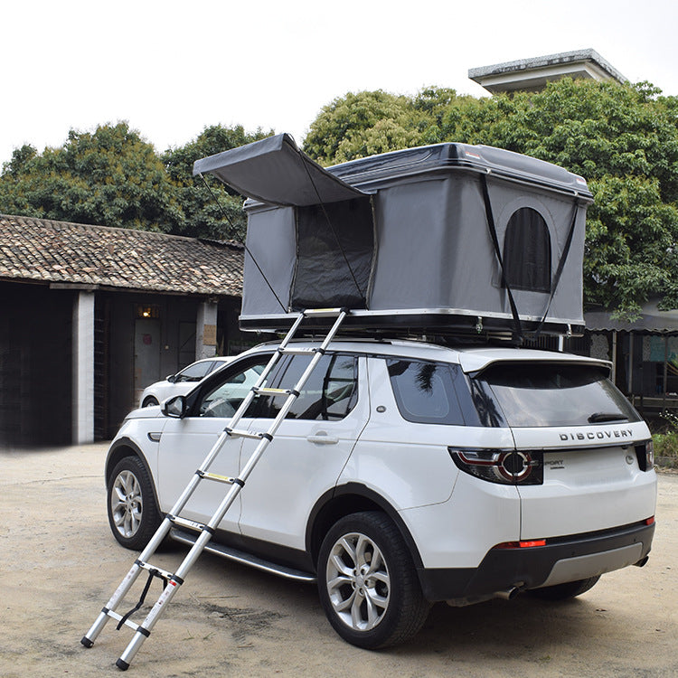 FRP Automatic Hard Shell Car Roof Top Tent SUV Waterproof Outdoor Camping Lightweight Quick Open for Self-Driving Tours - 图片 10