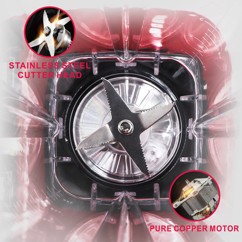 European Standard Household Ice Shaver Ice Crusher Ice Crusher Juice Blender Milkshake Blender Juice Blender Blender Soy Milk Blender Food Processor - 图片 16