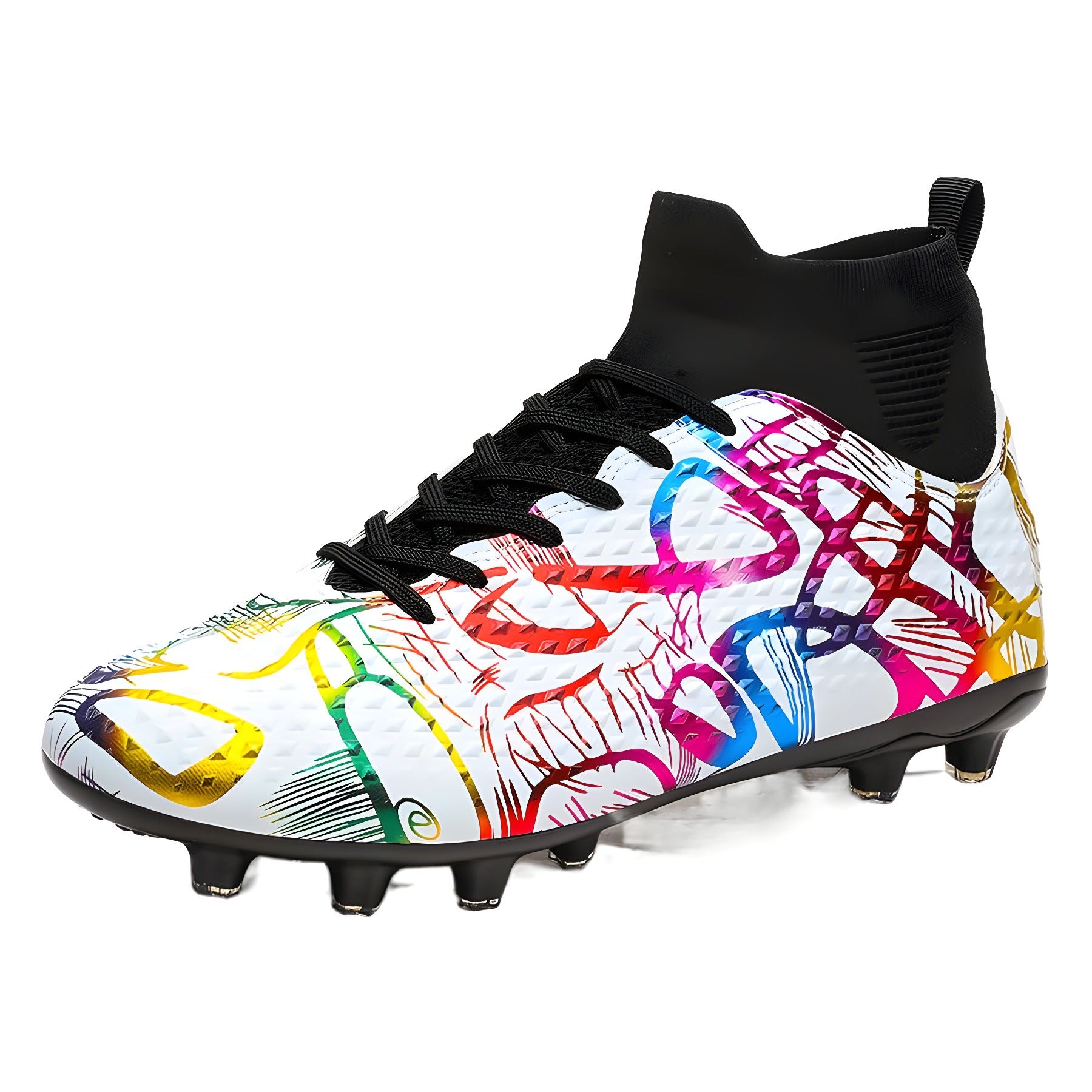 Youth Football Shoes Men and Women Long Spikes Adult Professional Sports Training Shoes Artificial Grass Non-Slip Wear-Resistant Competition Shoes - 图片 5