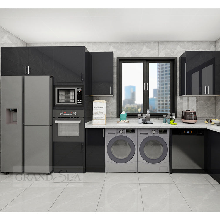 Ready to Assemble Modern Kitchen Cabinets Furniture Aluminium Cabinet Kitchen 4g - 图片 4