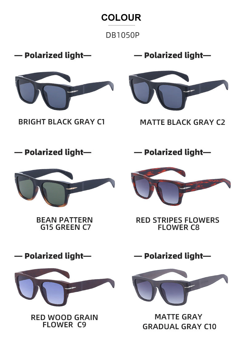 Polarized Sunglasses for Men Fishing European and American Style Outdoor Sun Protection Sunglasses Full Frame Sports Glasses sunglasses - 图片 17