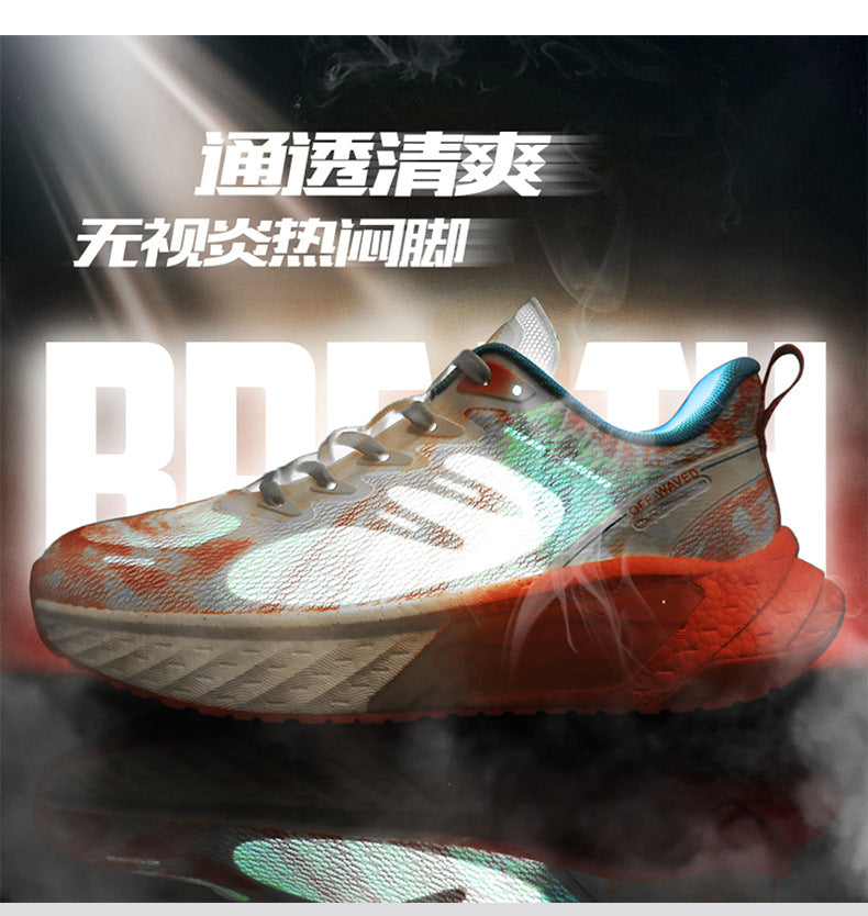 Marathon Running Shoes Soft Sole Cushioning Men and Women Mesh Training Running Shoes Rebound Physical Test Sports Student Sports Shoes Men's - 图片 12