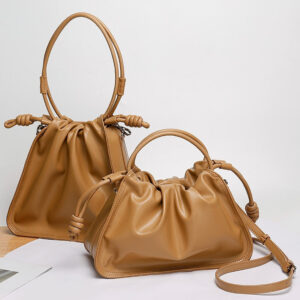 Special-Interest Design Bag Women2024New Large Capacity Pleated Cloud Bag Simple Commuting Shoulder Crossbody Underarm Bag