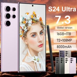 New products in stock S24 Ultra+Global Edition16+1T High-end7.3Inch Large Screen4G Smartphone(Popular)