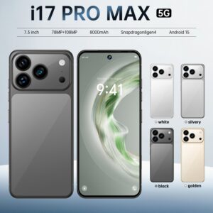 Hot Sale i17 Pro Max Android Smartphone16+1T Factory Direct Sales Mobile Phones