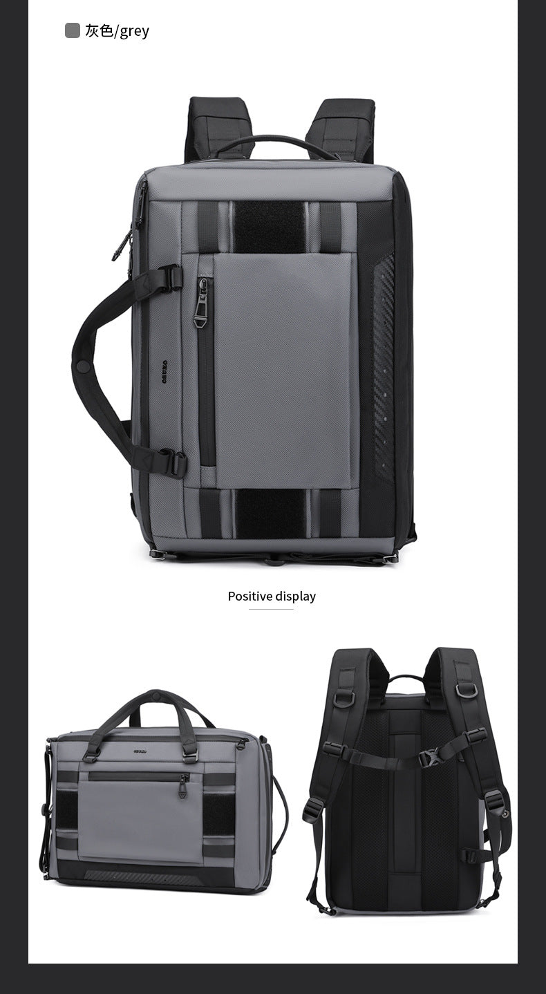 Business Computer Backpack Men's Multifunctional Large Capacity Waterproof Commuting Backpack Shoulder Portable Computer Bag - 图片 28