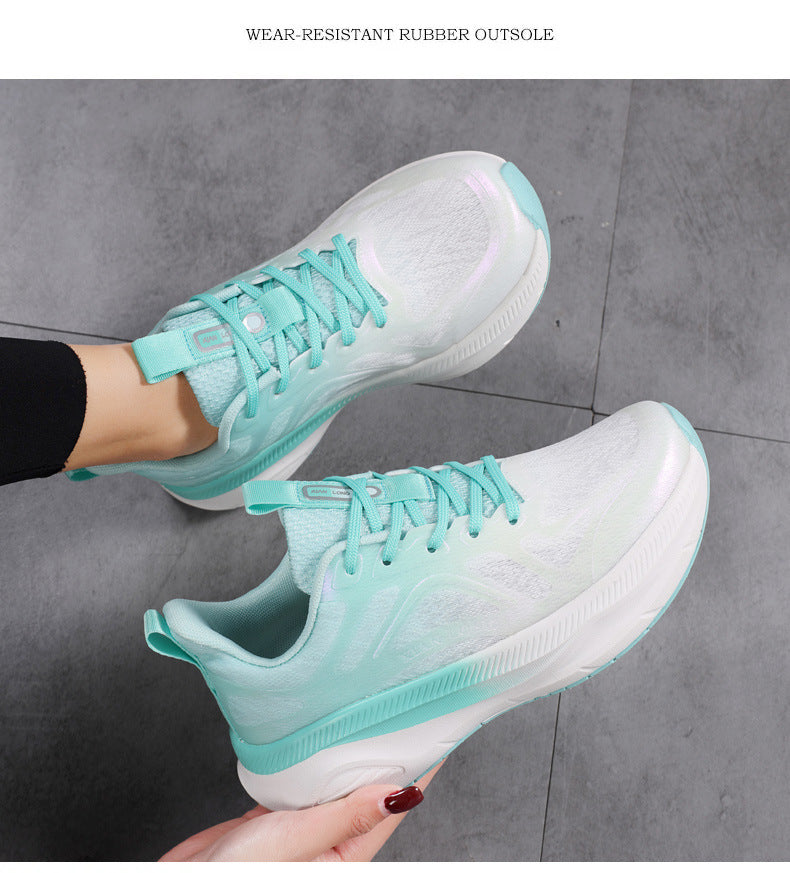 Professional Running Shoes for Men and Women, Spring and Summer New Soft Sole, Lightweight, Shock Absorption, Breathable, Jump Rope, Non-Slip, Marathon Walking Shoes - 图片 44
