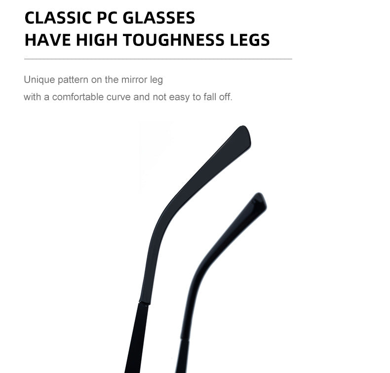 ND Nine-Stage Manual Adjustable Zoom Glasses Anti-Glare Round Frame Sunscreen Sunglasses High-End Polarized Sunglasses for Men - 图片 16