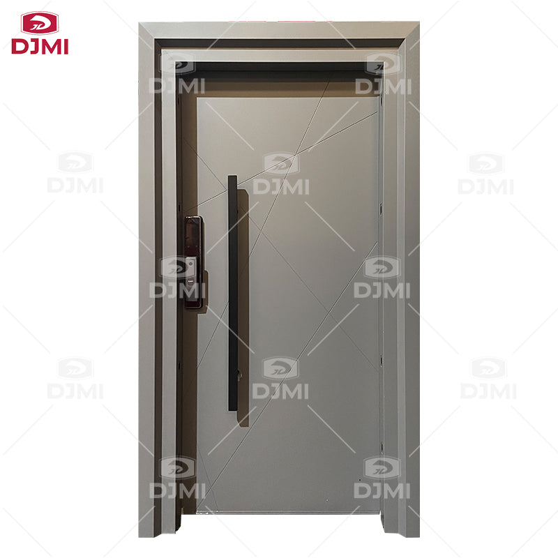 Custom American Europe High Quality Steel Door and Security Armored Doors With Smart Door Lock - 图片 3