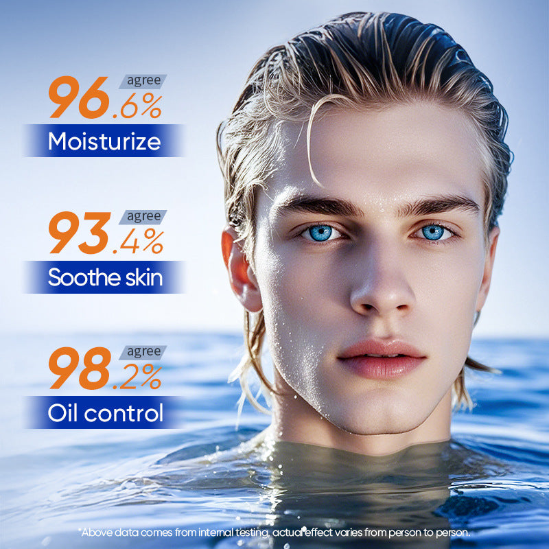 Cross-border toner120ml Men's Refreshing Oil Control Hydrating Moisturizing Water Cross-Border Wholesale - 图片 3