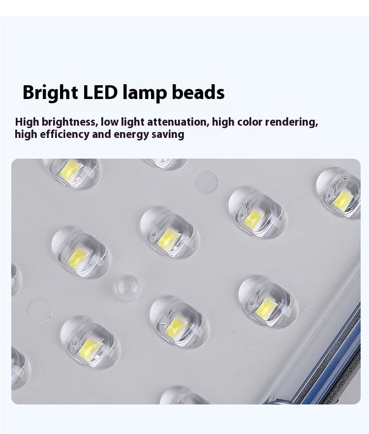 New Rural Lighting Engineering 6m Road Lamp Outdoor Solar LED Lamp Wide-Angle 4-Sided Aluminum Battery for Household Garden Use - 图片 36