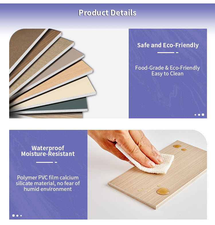 Customizable Calcium Silicate Board Wall Panel Ceiling & Floor Tile Fireproof PP for Tunnel Hospital School Laboratory - 图片 8