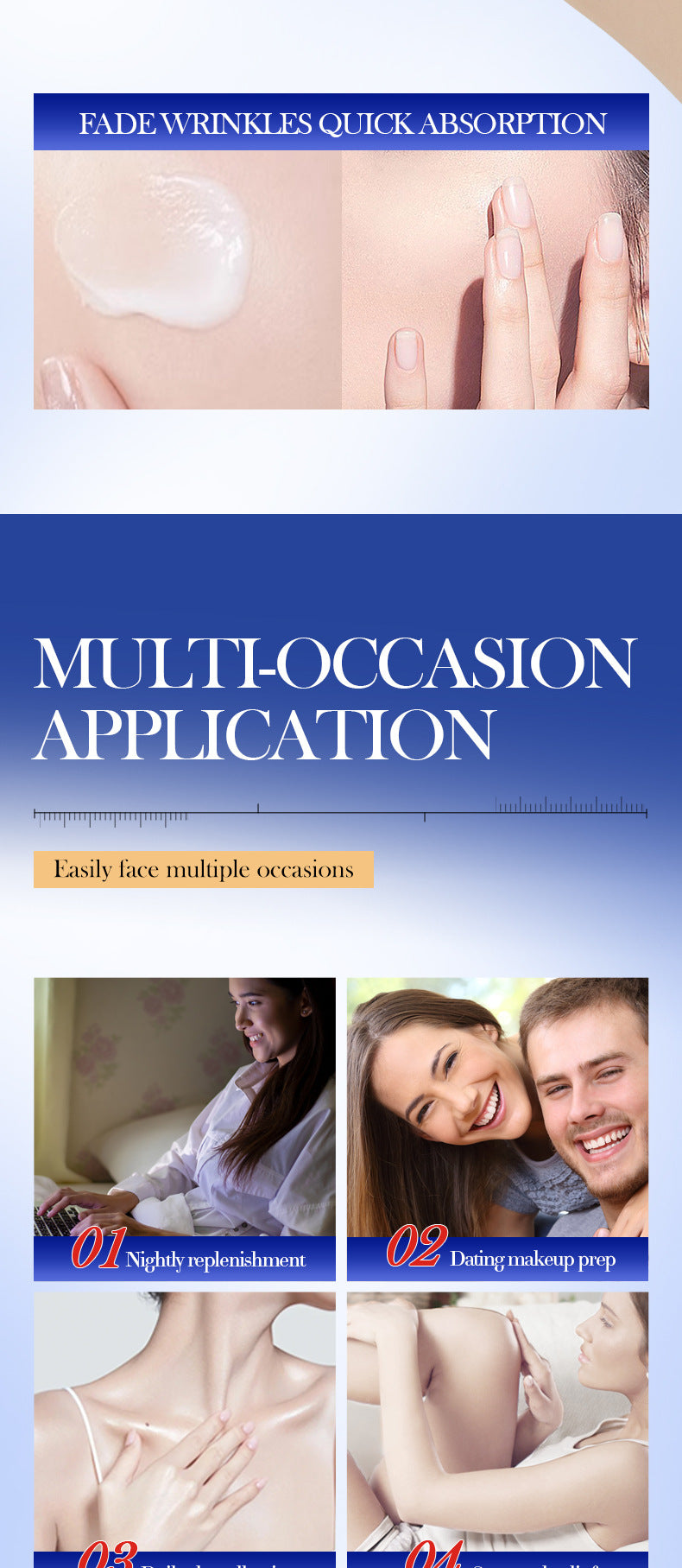 Type III Collagen Wrinkle Smoothing Lotion SADOER Moisturizing and Hydrating Lotion Cross-Border Wholesale - 图片 14