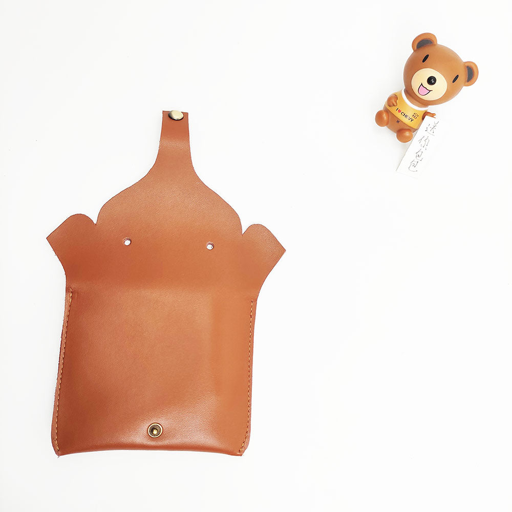 Guangzhou Factory Genuine Leather Cartoon Little Elephant Coin Purse Simple Card Bank Card Advertising Promotional Gift Trendy Product - 图片 3