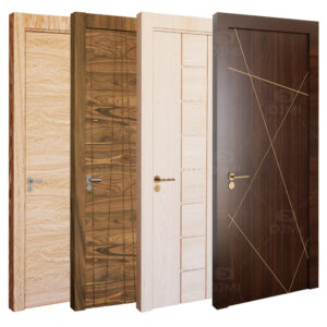 Top Selling Popular Design Oem Service Modern Door for House Solid Interior Front Wooden Door