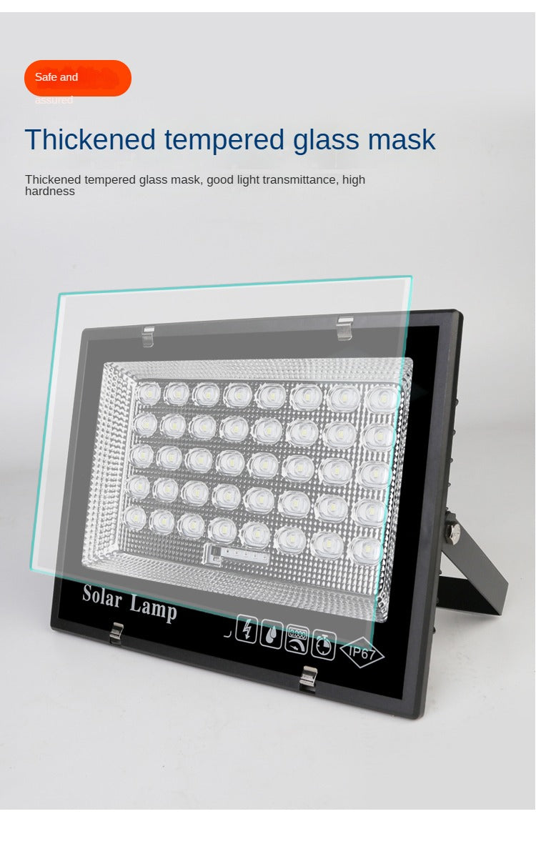 Outdoor Waterproof Construction Site High-Power Plaza Stadium Engineering Lighting Solar Flood Lights - 图片 27