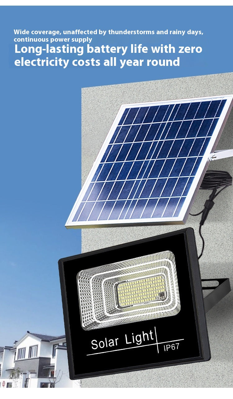 Waterproof LED Solar Street Light Indoor and Outdoor Home Garden Lighting with Strong Light for Rural Yards IP Rating IP65 - 图片 15