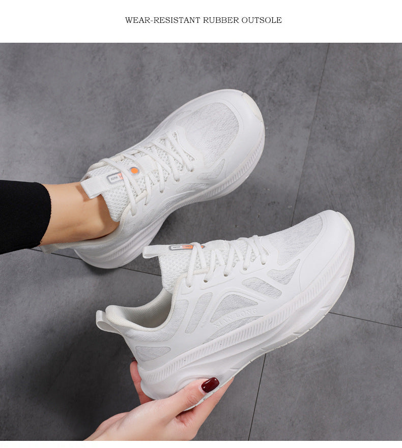 Professional Running Shoes for Men and Women, Spring and Summer New Soft Sole, Lightweight, Shock Absorption, Breathable, Jump Rope, Non-Slip, Marathon Walking Shoes - 图片 28