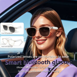 【AI Translation】Smart Translation Glasses Sunglasses Bluetooth Glasses Polarized UV Protection Blue Light Listening to Music Calling