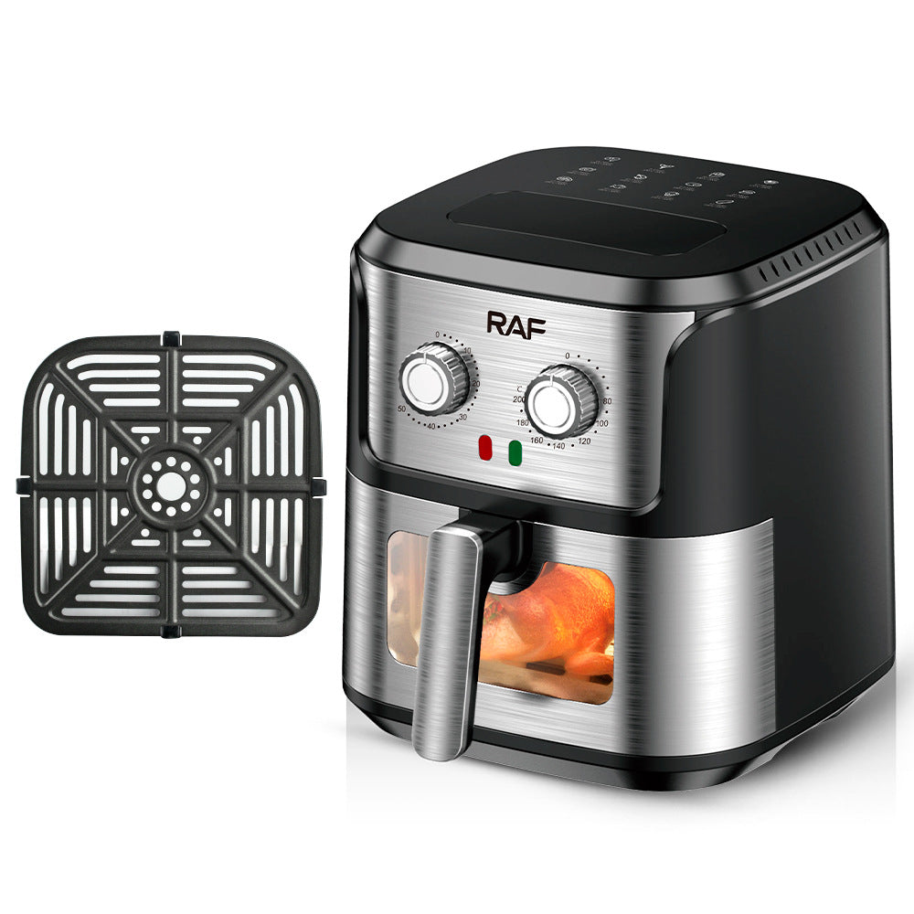 RAF European Standard Household Oil-Free Air Fryer Multifunctional Smart Oven French Fries Electric Fryer6.8L - 图片 12