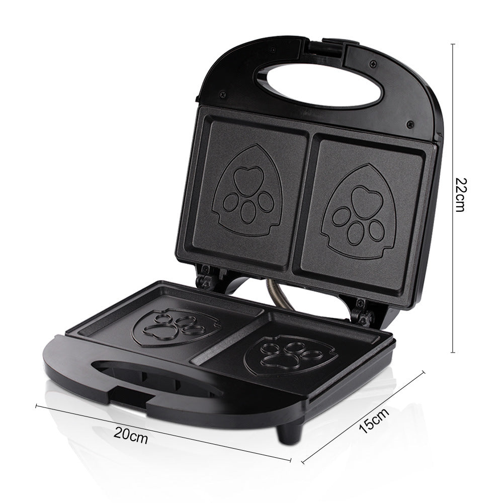 RAF European Standard Household Sandwich Maker Toaster Stainless Steel Multifunctional Cartoon Breakfast Maker R.526 - 图片 8